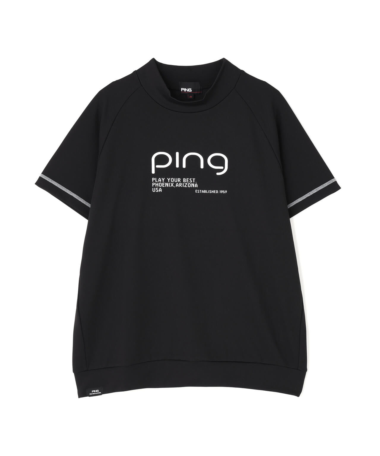 【PING APPAREL】テラカノコ半袖ハイネックシャツ ＜PERFORMANCE＞ (LADIES)