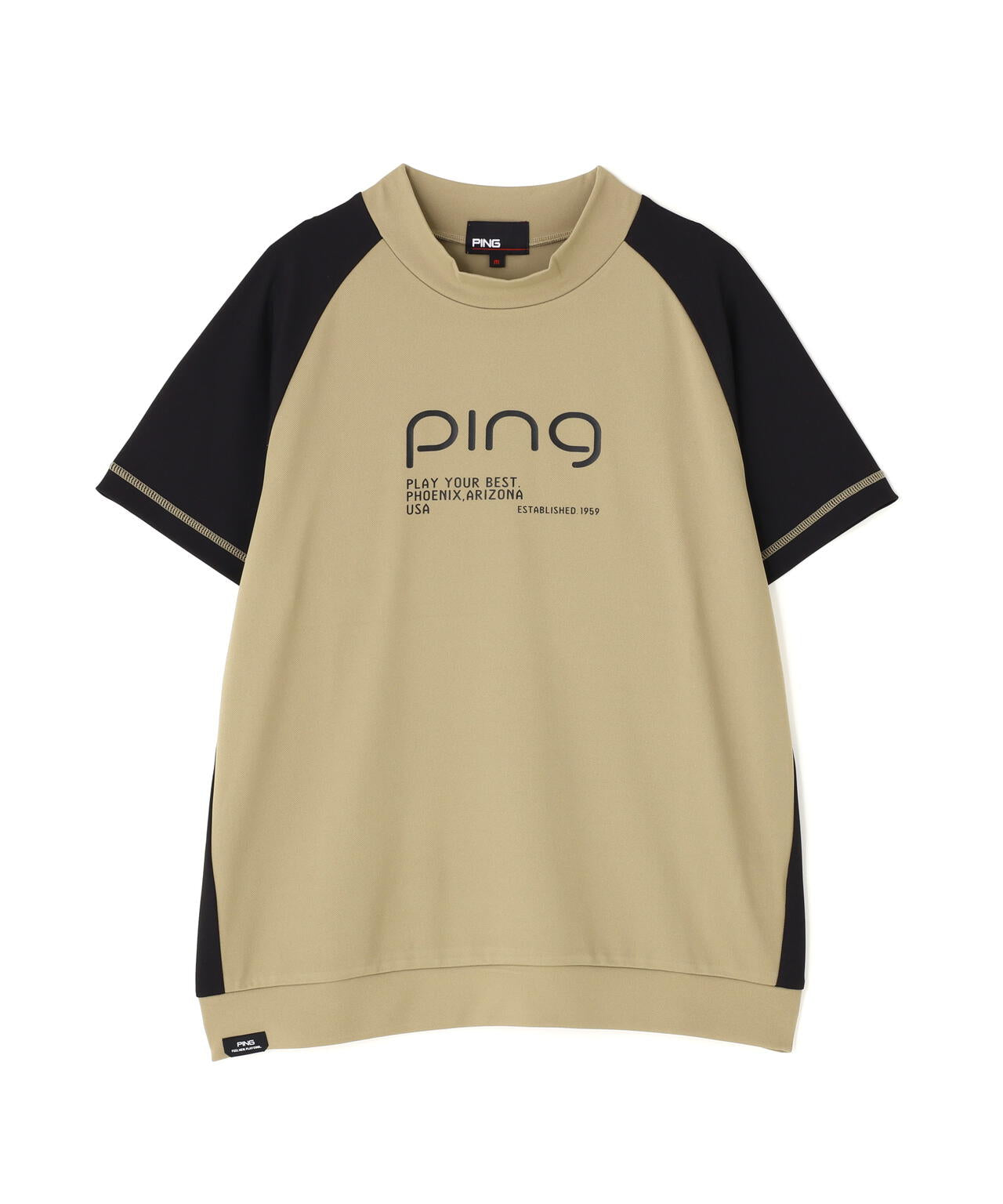【PING APPAREL】テラカノコ半袖ハイネックシャツ ＜PERFORMANCE＞ (LADIES)