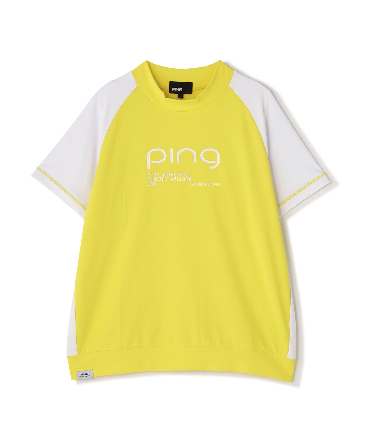 【PING APPAREL】テラカノコ半袖ハイネックシャツ ＜PERFORMANCE＞ (LADIES)