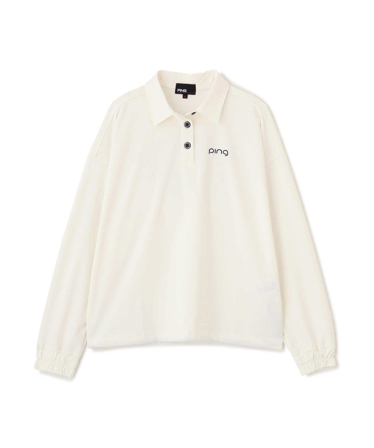 【PING APPAREL】ストレッチ布帛オーバーシャツ (LADIES)