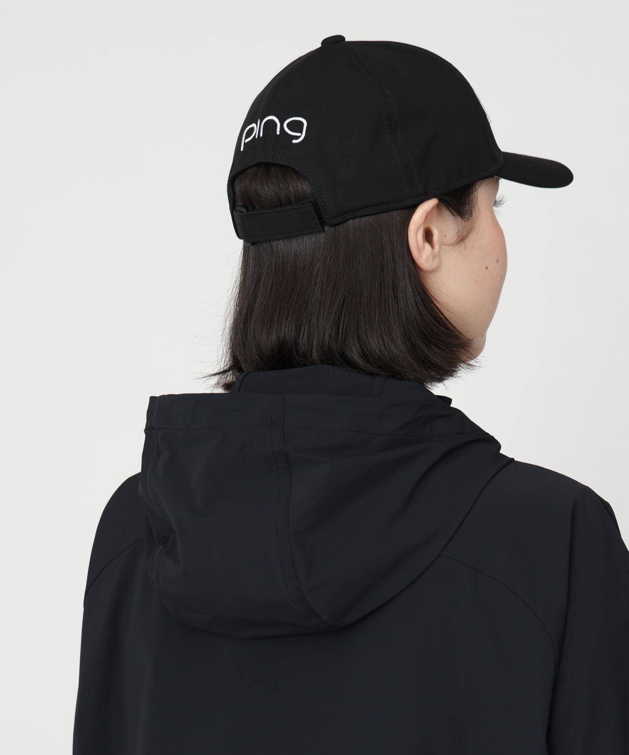 ［PING APPAREL］［接触冷感・UVカット・撥水］レイヤードツインセット (LADIES)