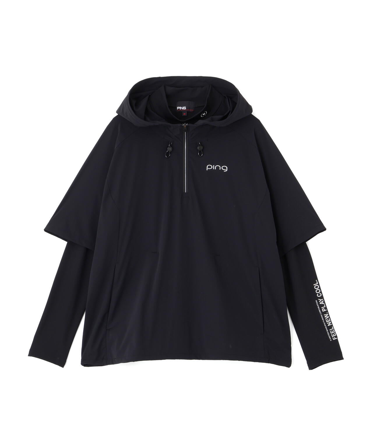 ［PING APPAREL］［接触冷感・UVカット・撥水］レイヤードツインセット (LADIES)