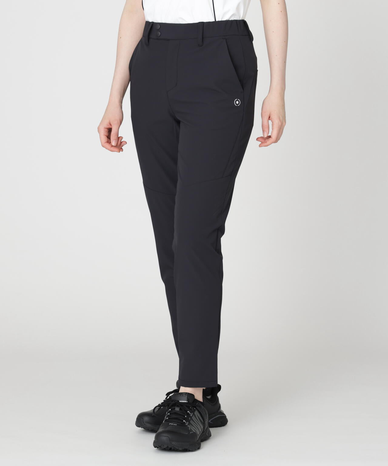 ［PING APPAREL］［UVカット・透け防止］ミニリップストップテーパードパンツ (LADIES)