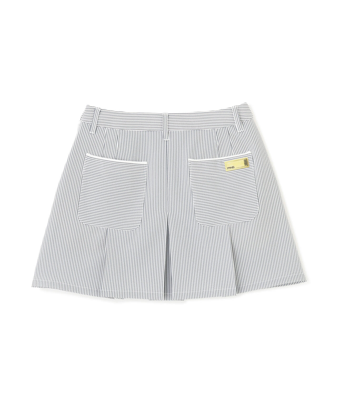 ［PING APPAREL］［撥水］シアサッカースカート ＜GOLD＞ (LADIES)