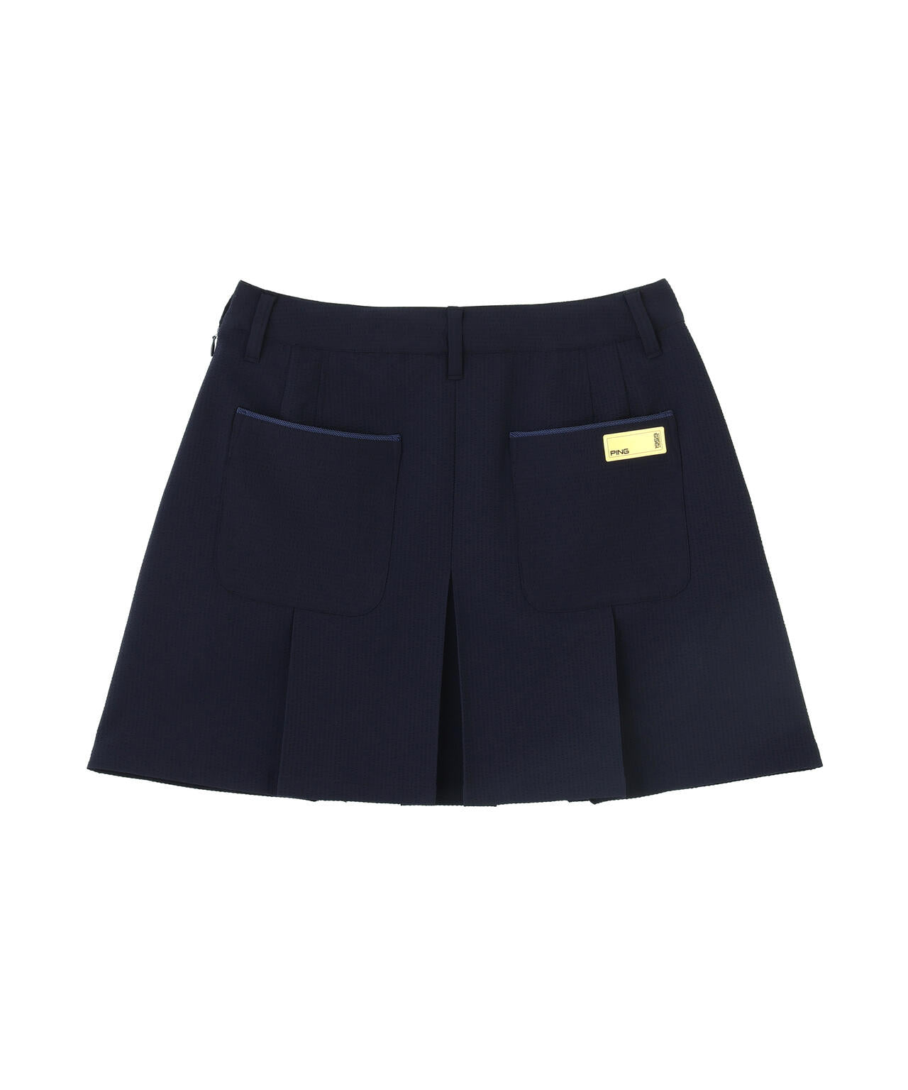 ［PING APPAREL］［撥水］シアサッカースカート ＜GOLD＞ (LADIES)