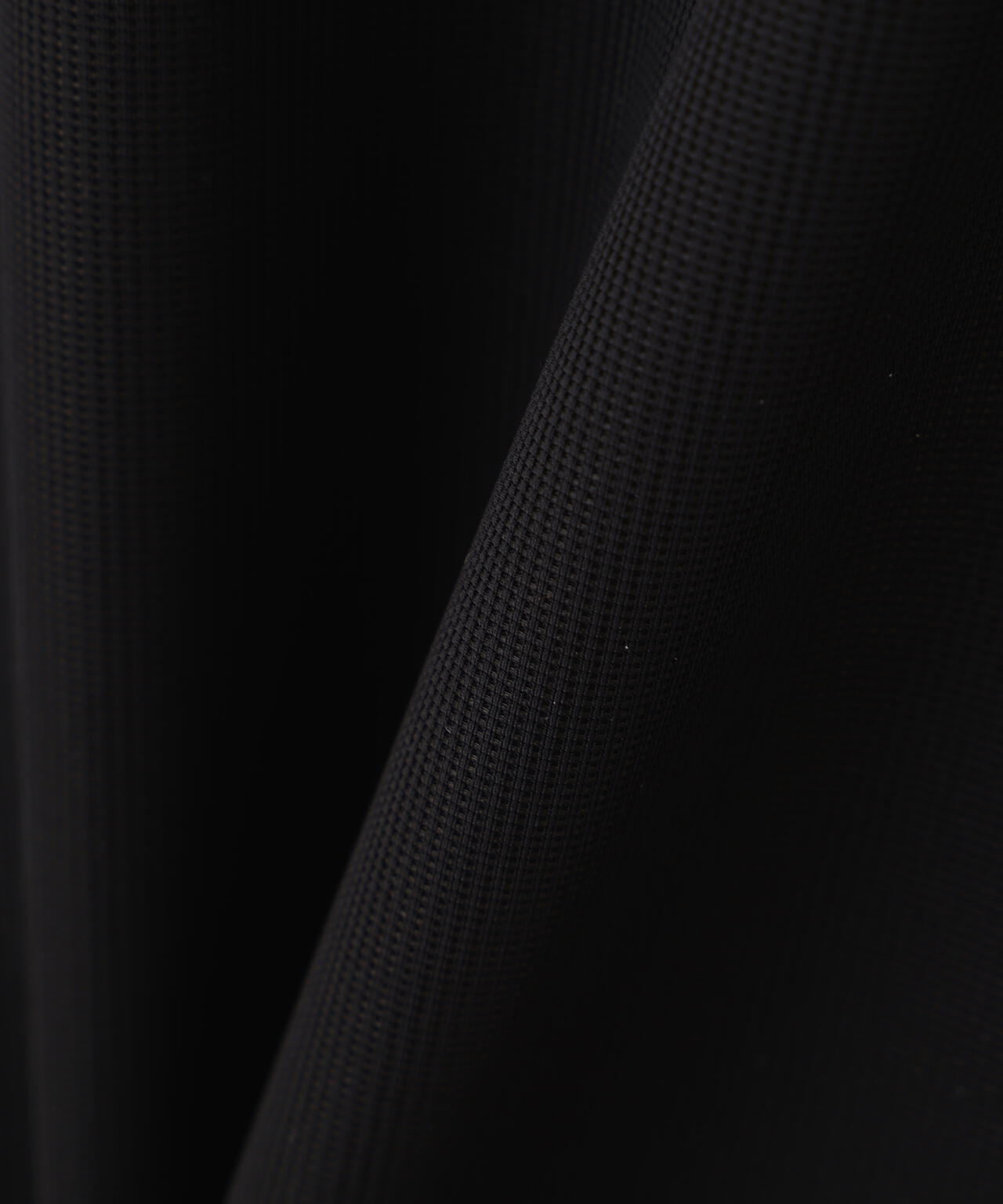 ［PING APPAREL］［接触冷感・UVカット］ワッフルロゴジャカード衿半袖ハイネックシャツ (LADIES)