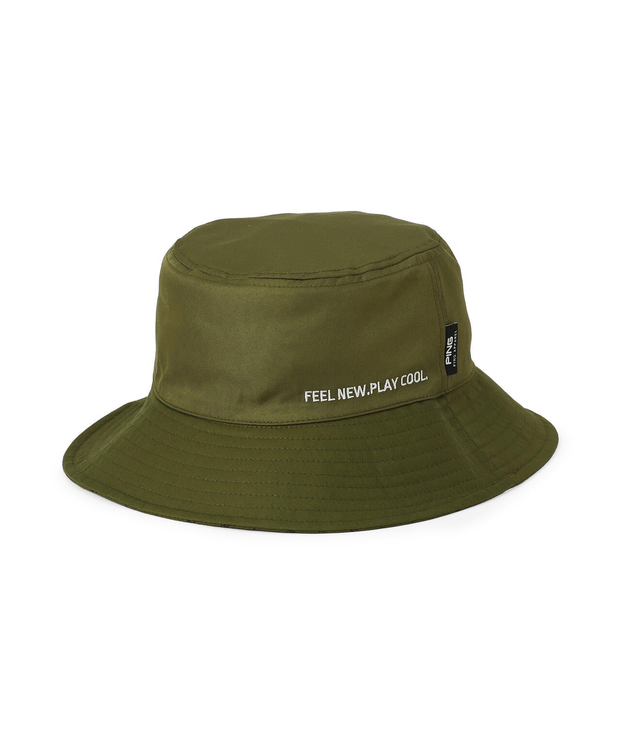 ［PING APPAREL］バイアス柄リバーシブルハット (LADIES)