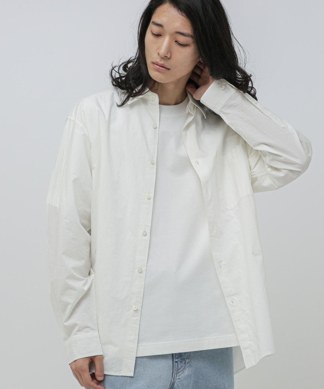 LB.03/｢ESSENTIAL LINE｣デタッチャブルカラーシャツ