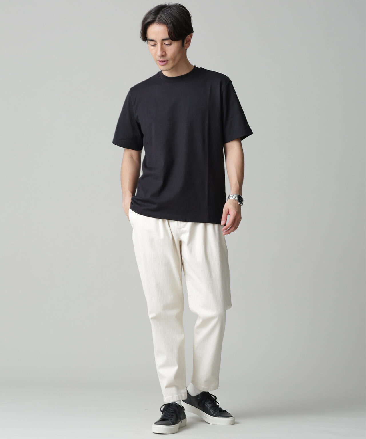 LB.03/Anti Soaked 汗染み防止 クルーネックＴシャツ
