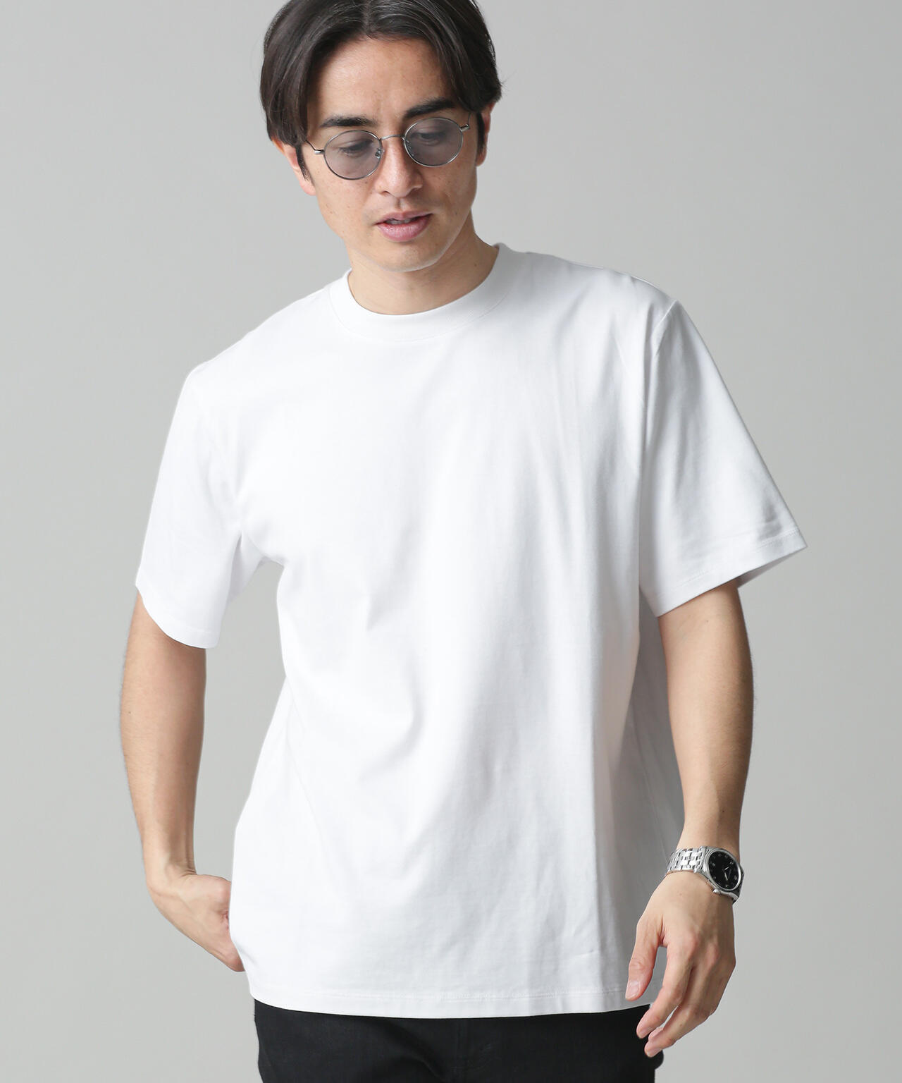 LB.03/Anti Soaked 汗染み防止 クルーネックＴシャツ