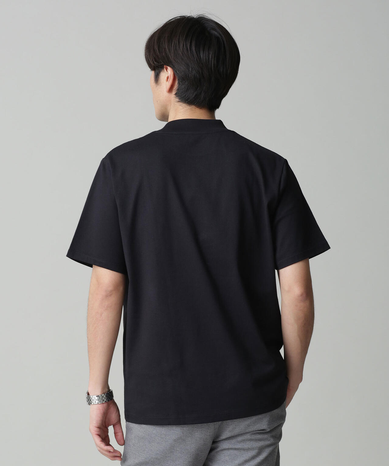 LB.03/Anti Soaked 汗染み防止 モックネックTシャツ
