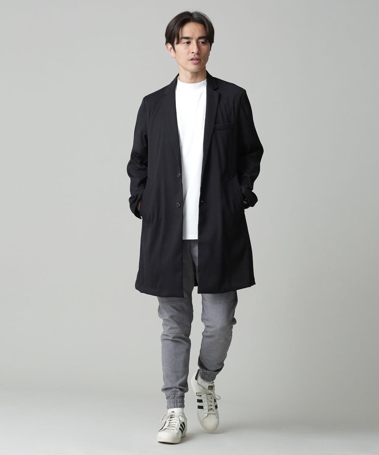 LB.03/Anti Soaked 汗染み防止 モックネックTシャツ