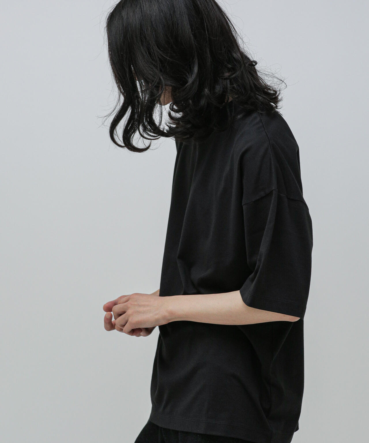 Anti Soaked 汗染み防止 クルービッグTシャツ