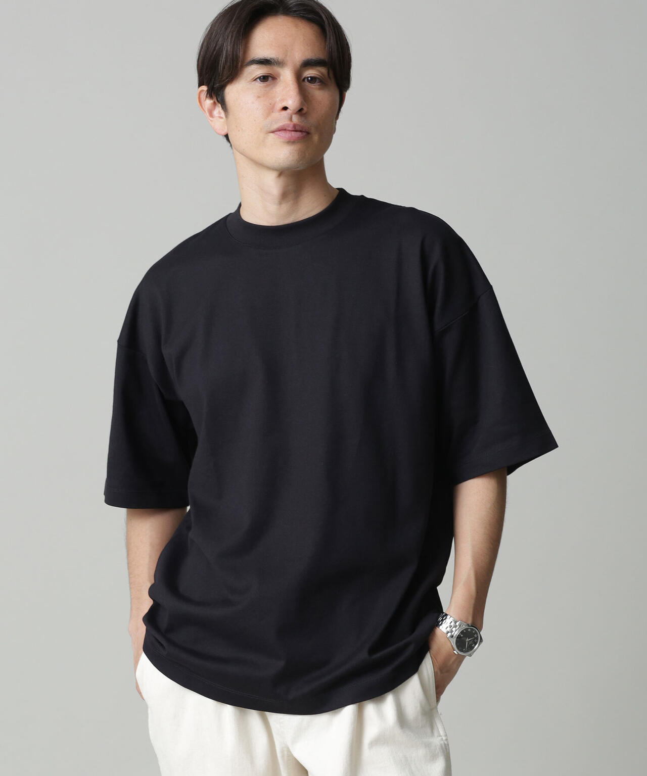 Anti Soaked 汗染み防止 クルービッグTシャツ