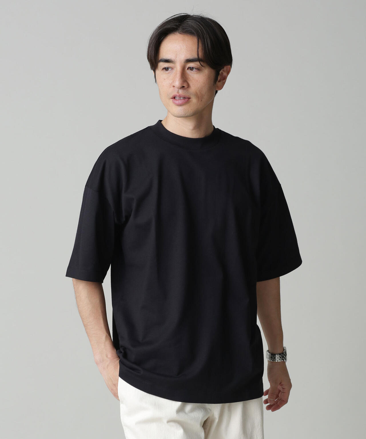 Anti Soaked 汗染み防止 クルービッグTシャツ