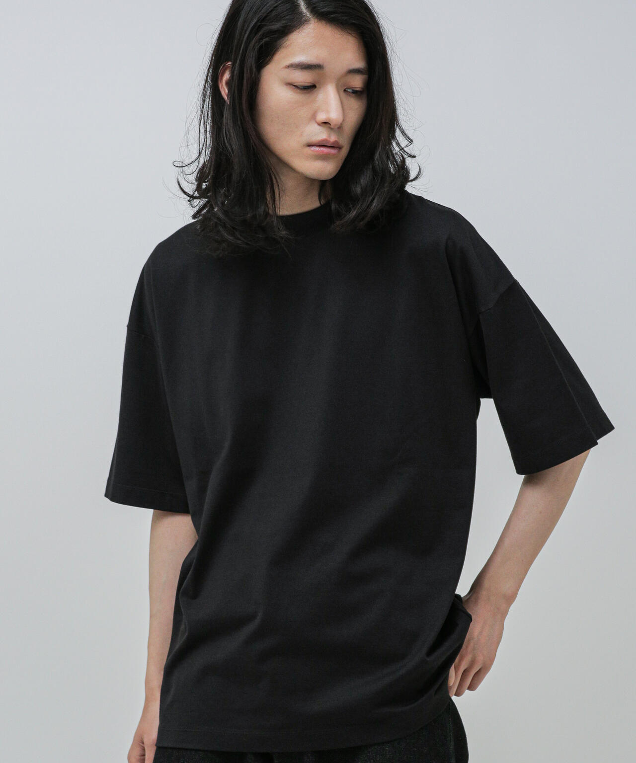 Anti Soaked 汗染み防止 クルービッグTシャツ