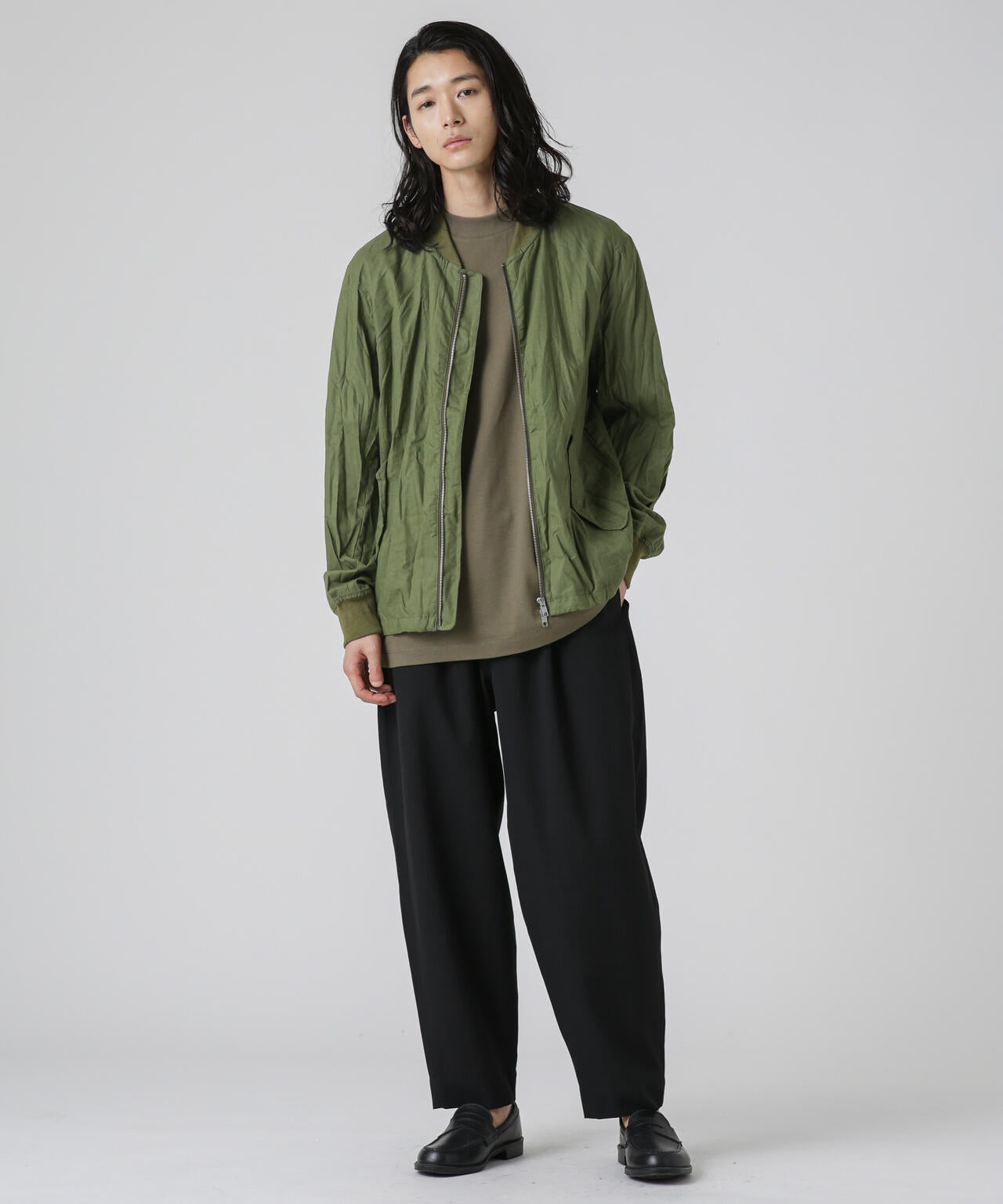 Anti Soaked 汗染み防止 クルービッグTシャツ
