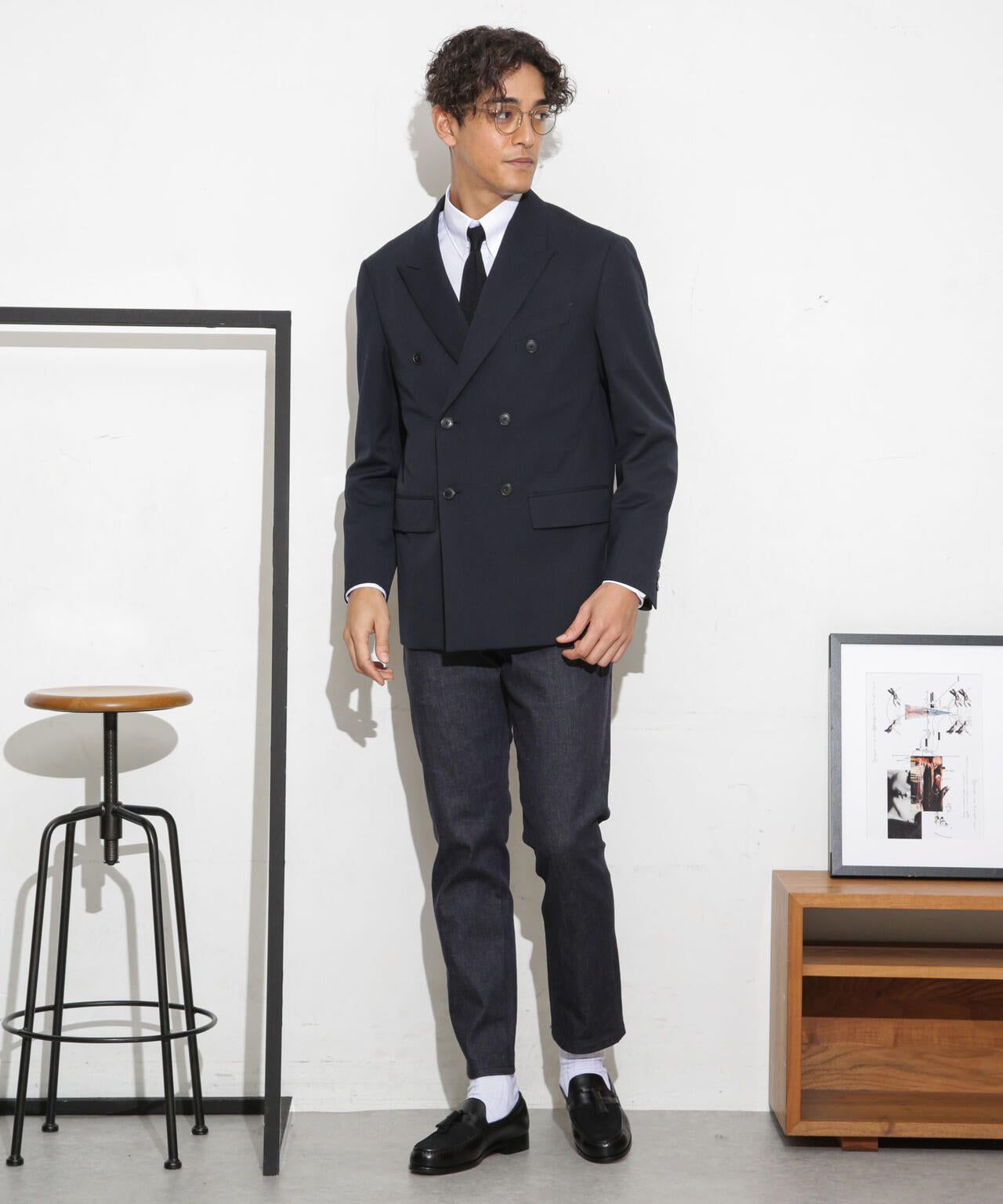 LB.03/｢ESSENTIAL LINE｣ノンフェイドスキニースラックス