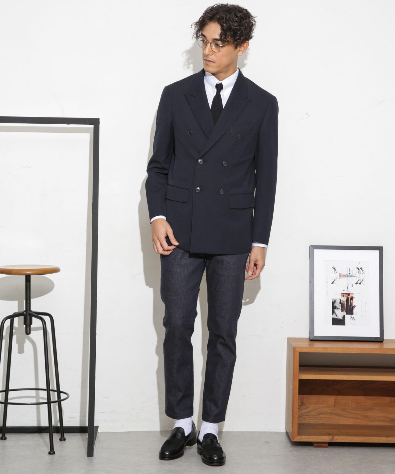 LB.03/｢ESSENTIAL LINE｣ノンフェイドスキニースラックス