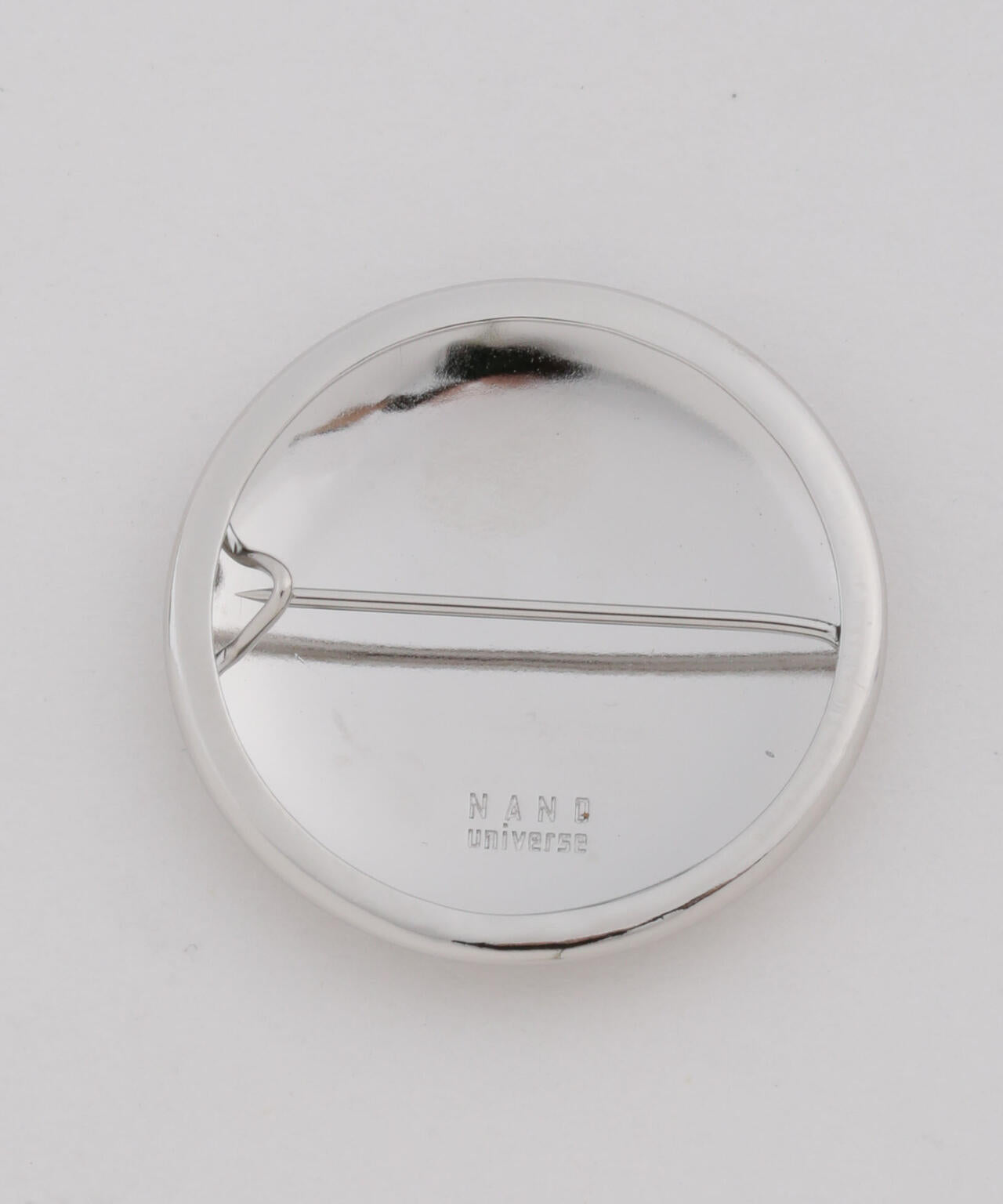 LB.03/｢NU jewelry｣イニシャルNUJシルバーバッジ