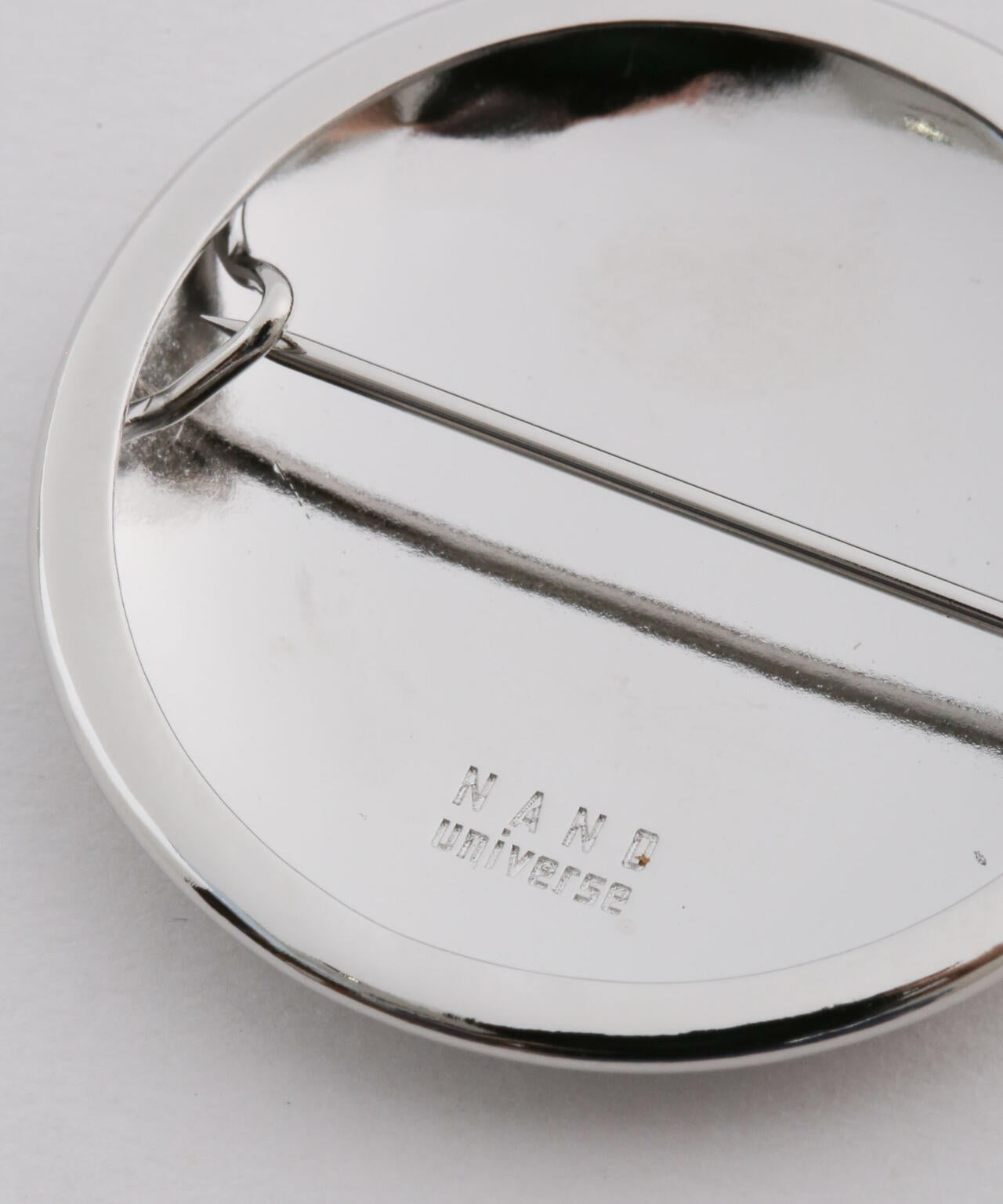 LB.03/｢NU jewelry｣イニシャルNUJシルバーバッジ