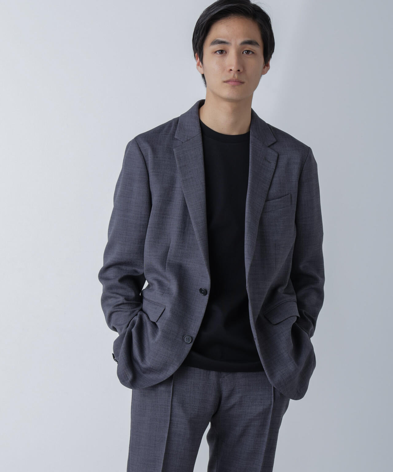 「N JACKET」Reflax(R)スラブツイルストレッチジャケット（セットアップ可）