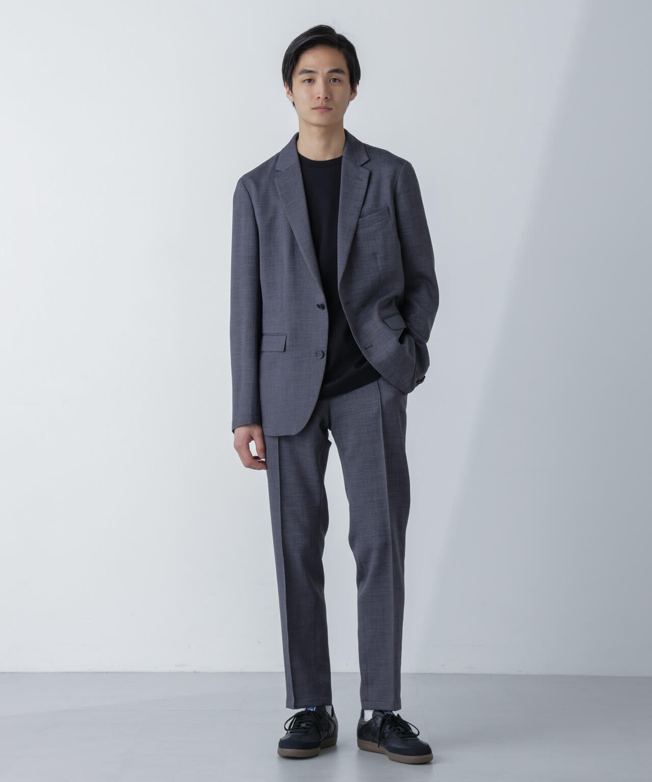 「N JACKET」Reflax(R)スラブツイルストレッチジャケット（セットアップ可）