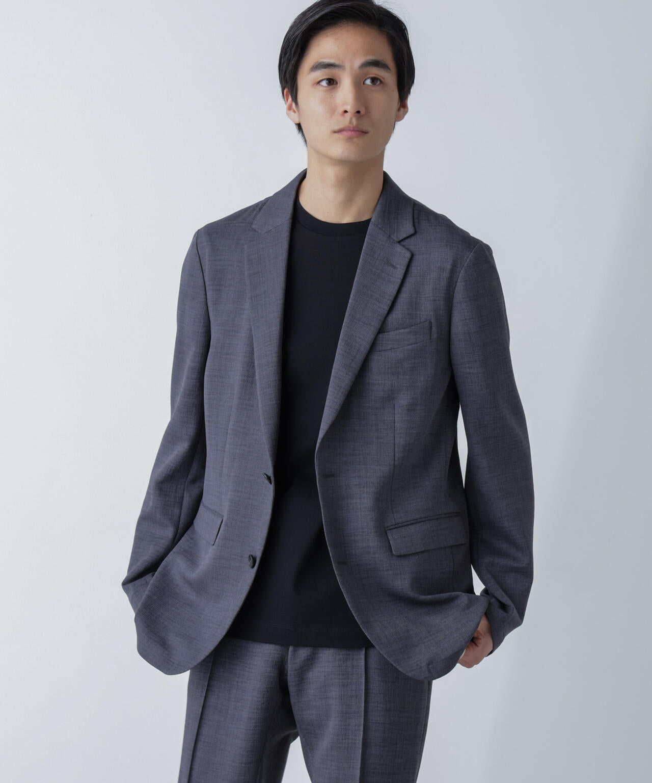「N JACKET」Reflax(R)スラブツイルストレッチジャケット（セットアップ可）