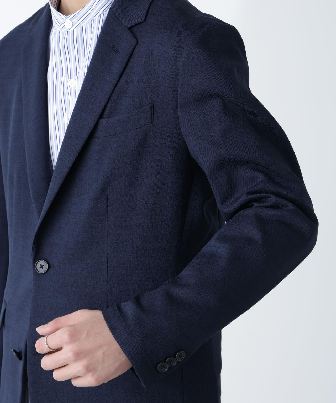 「N JACKET」Reflax(R)スラブツイルストレッチジャケット（セットアップ可）