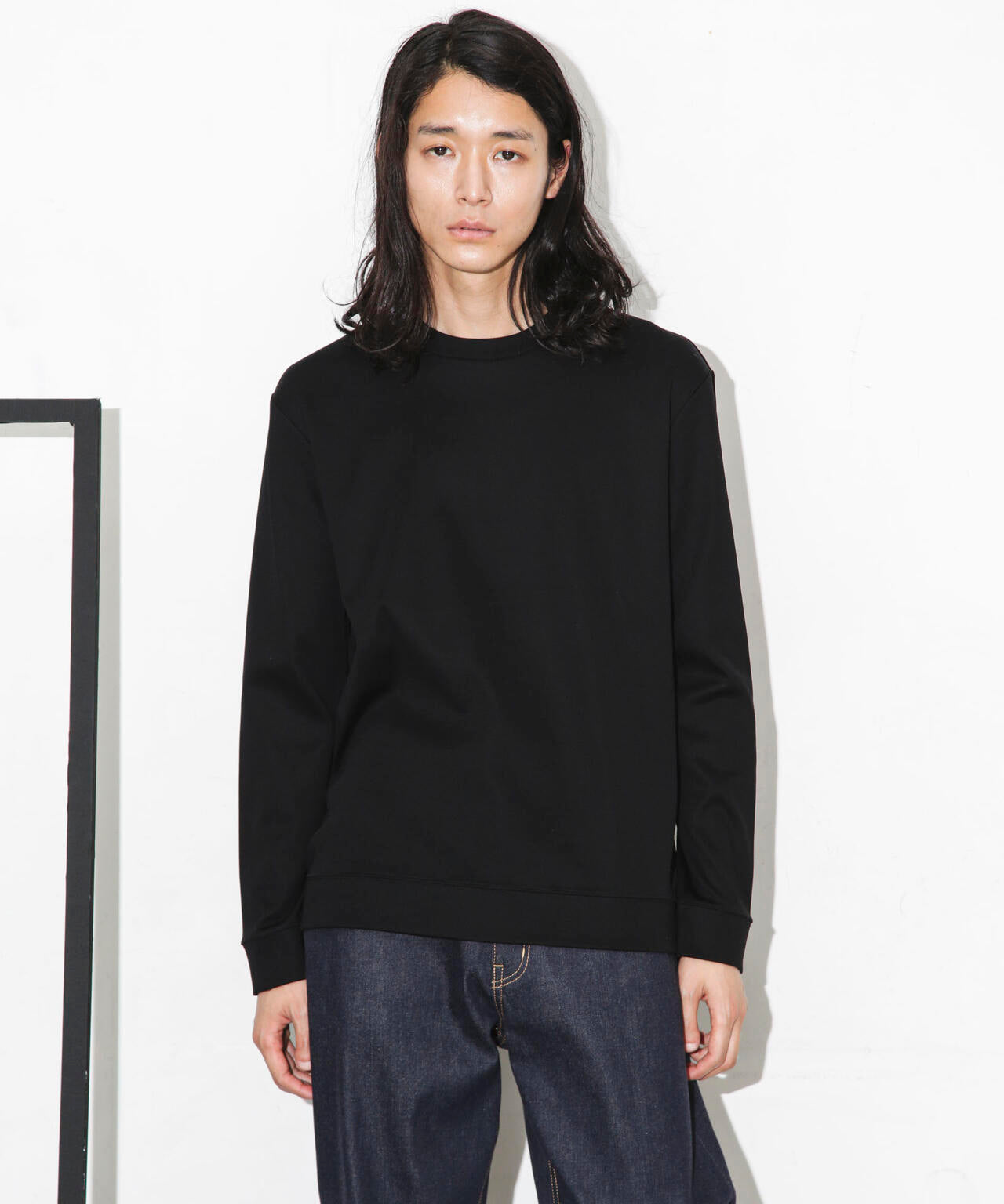 ｢FORMAL JERSEY｣クルーネックカットソー長袖