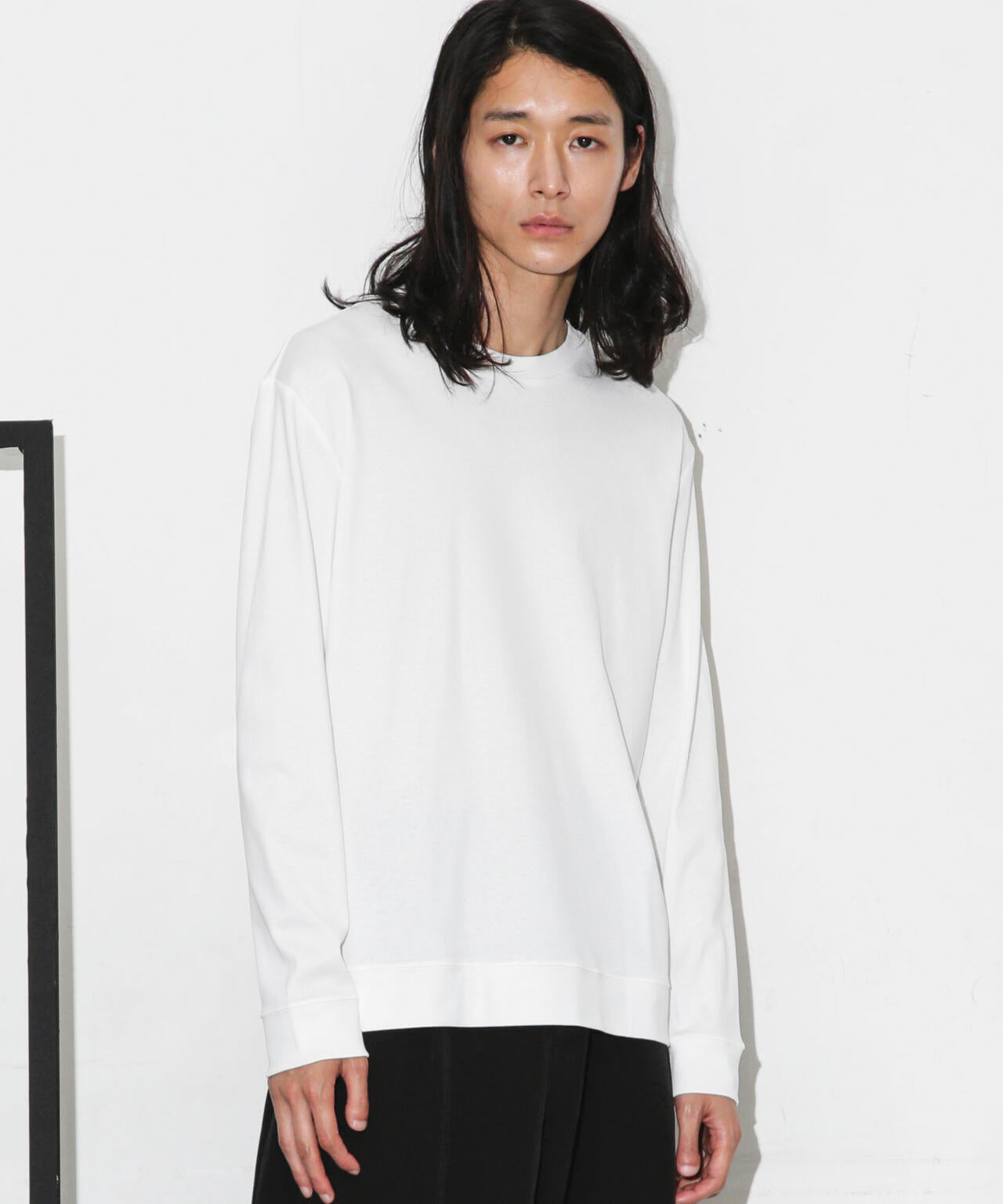 ｢FORMAL JERSEY｣クルーネックカットソー長袖