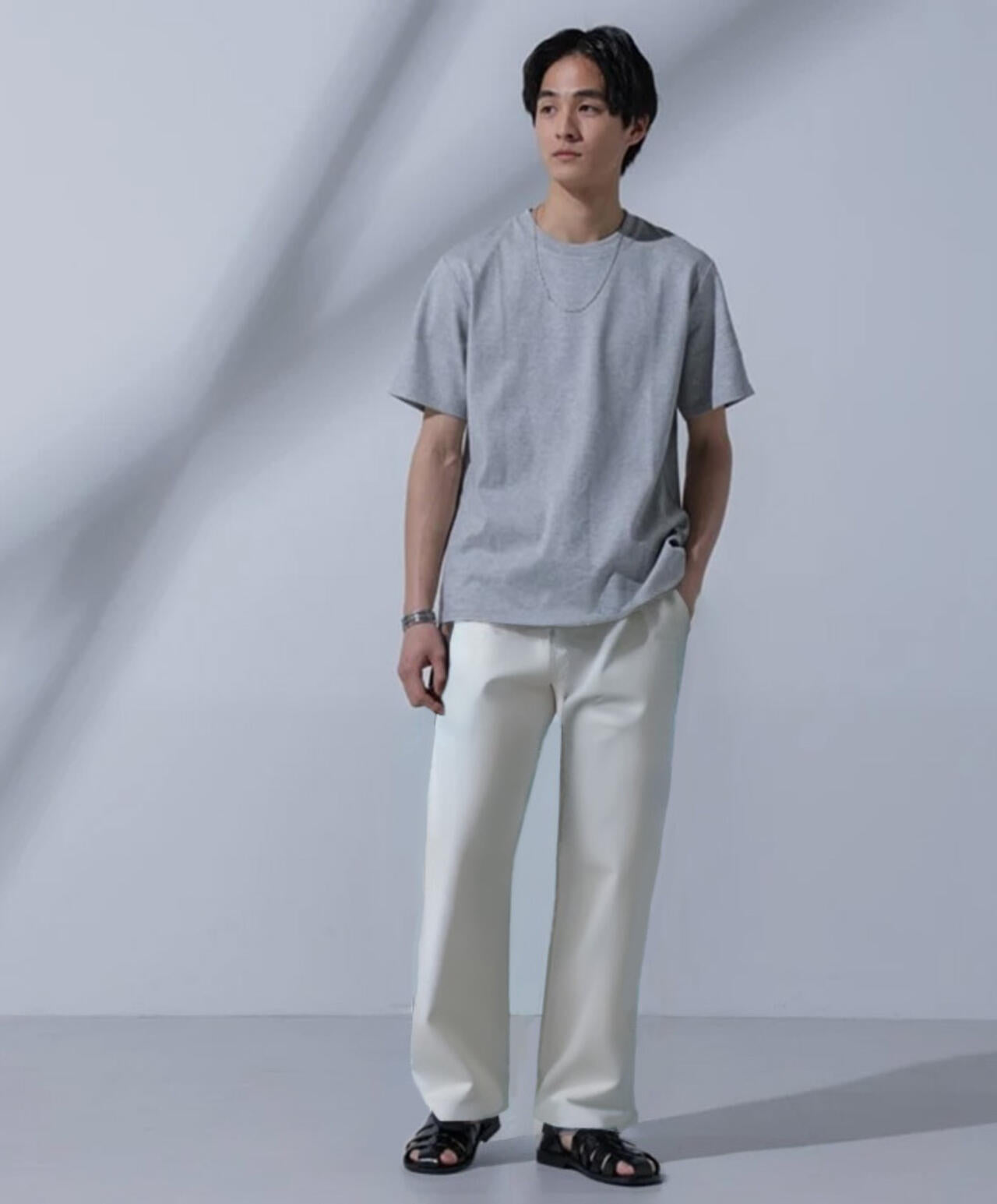 Anti Soaked(R)汗染み防止 クルーネックTシャツ