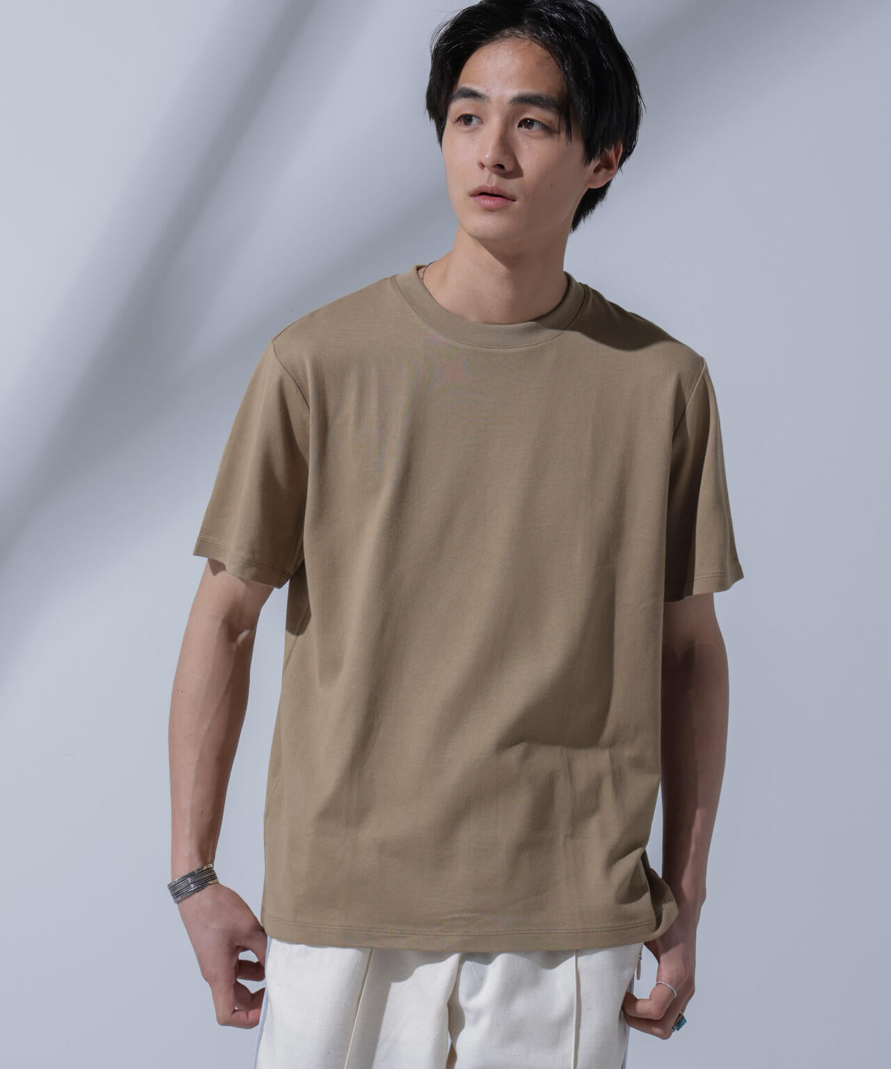Anti Soaked(R)汗染み防止 クルーネックTシャツ