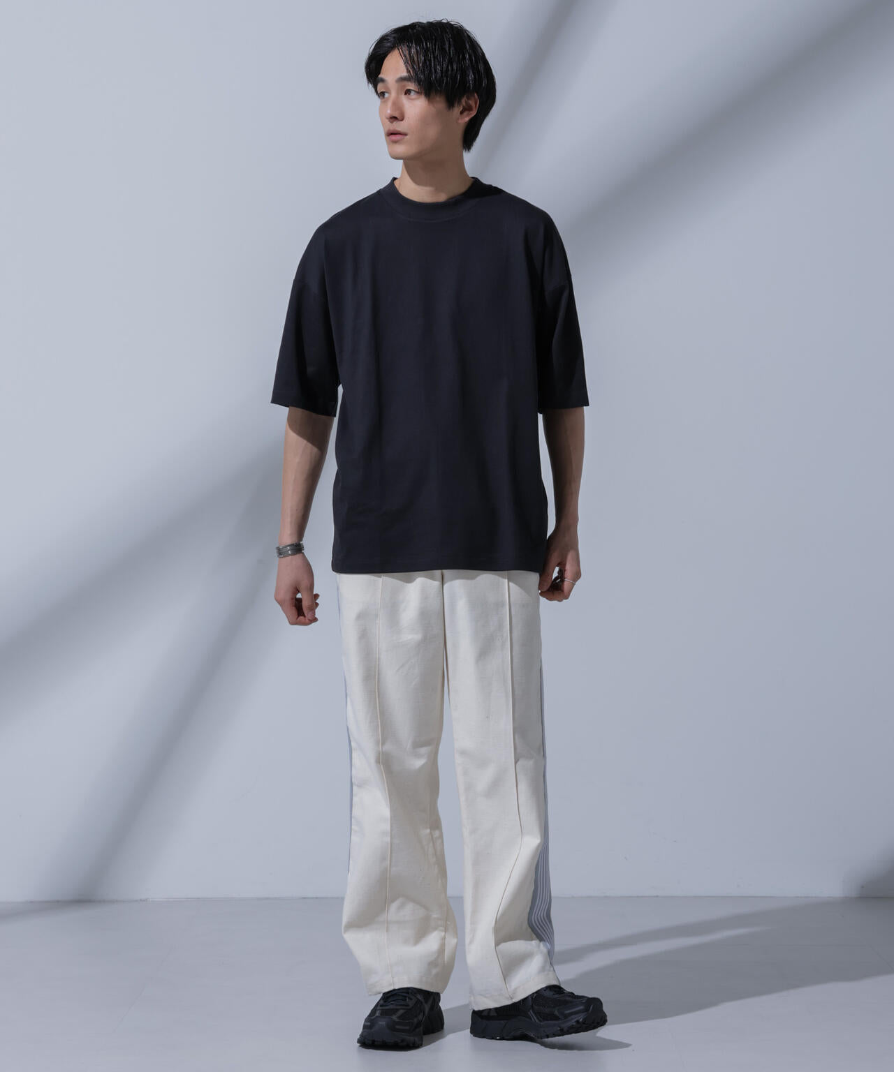 Anti Soaked(R)汗染み防止 クルーネックビッグT