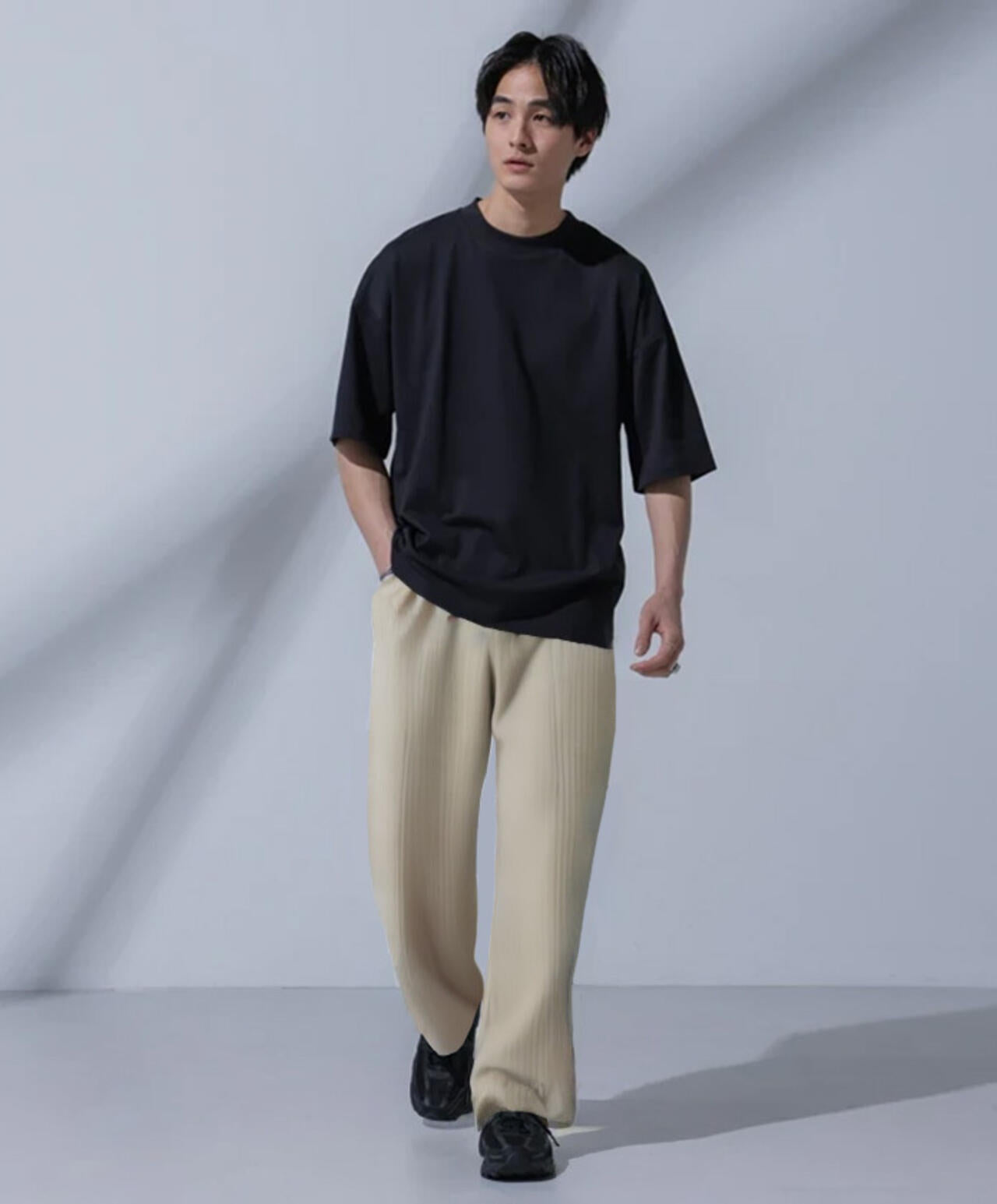 Anti Soaked(R)汗染み防止 クルーネックビッグT