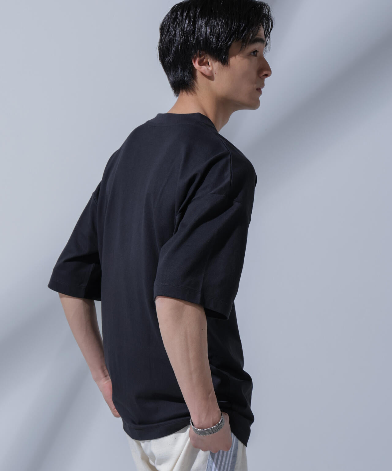 Anti Soaked(R)汗染み防止 クルーネックビッグT