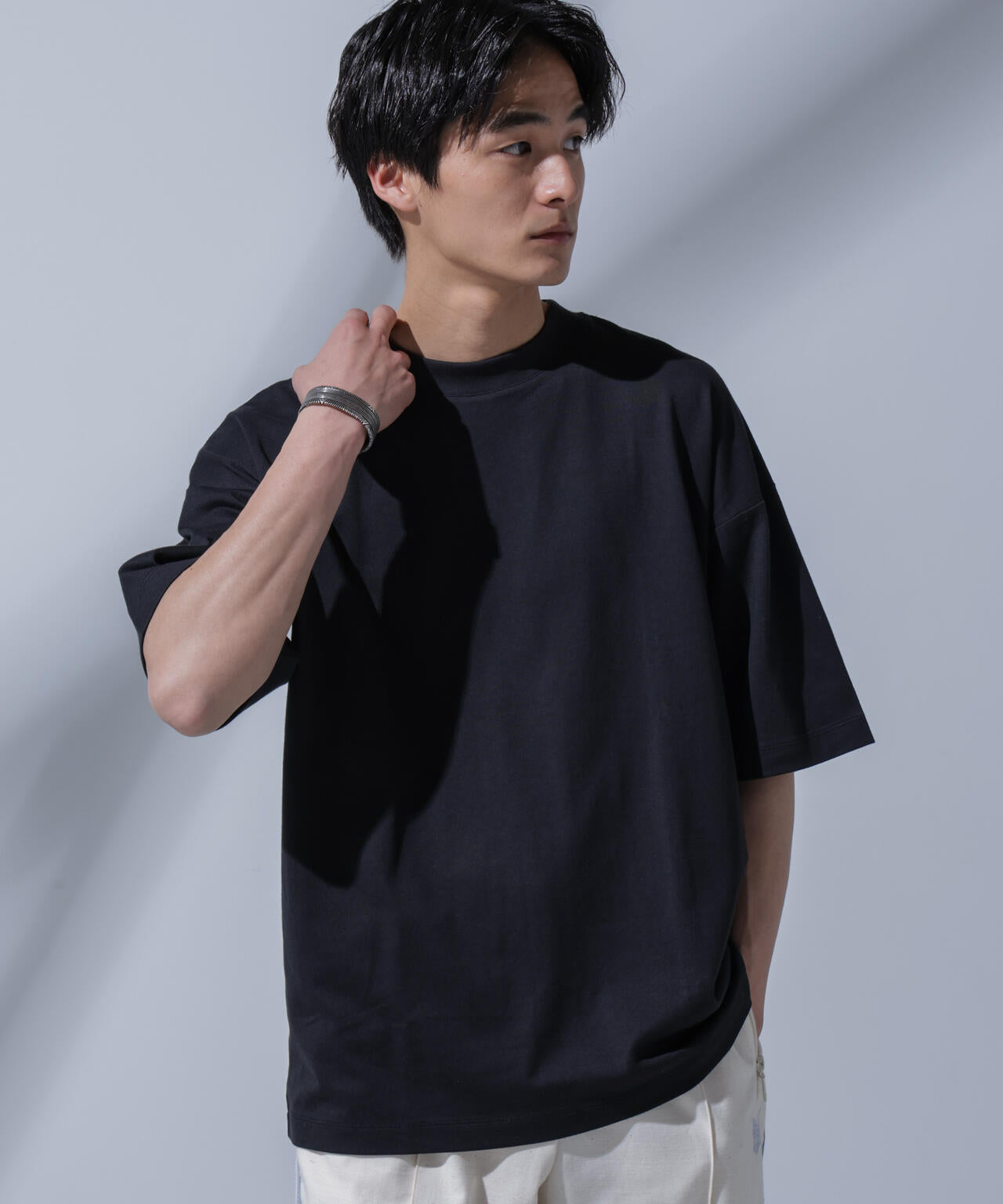 Anti Soaked(R)汗染み防止 クルーネックビッグT