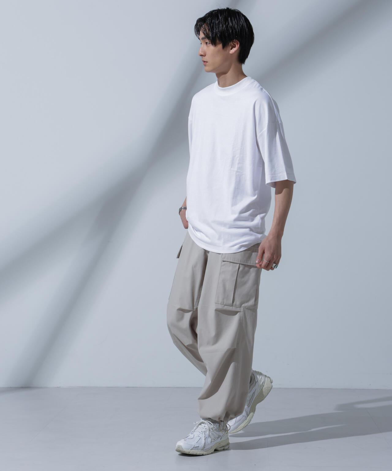 Anti Soaked(R)汗染み防止 クルーネックビッグT