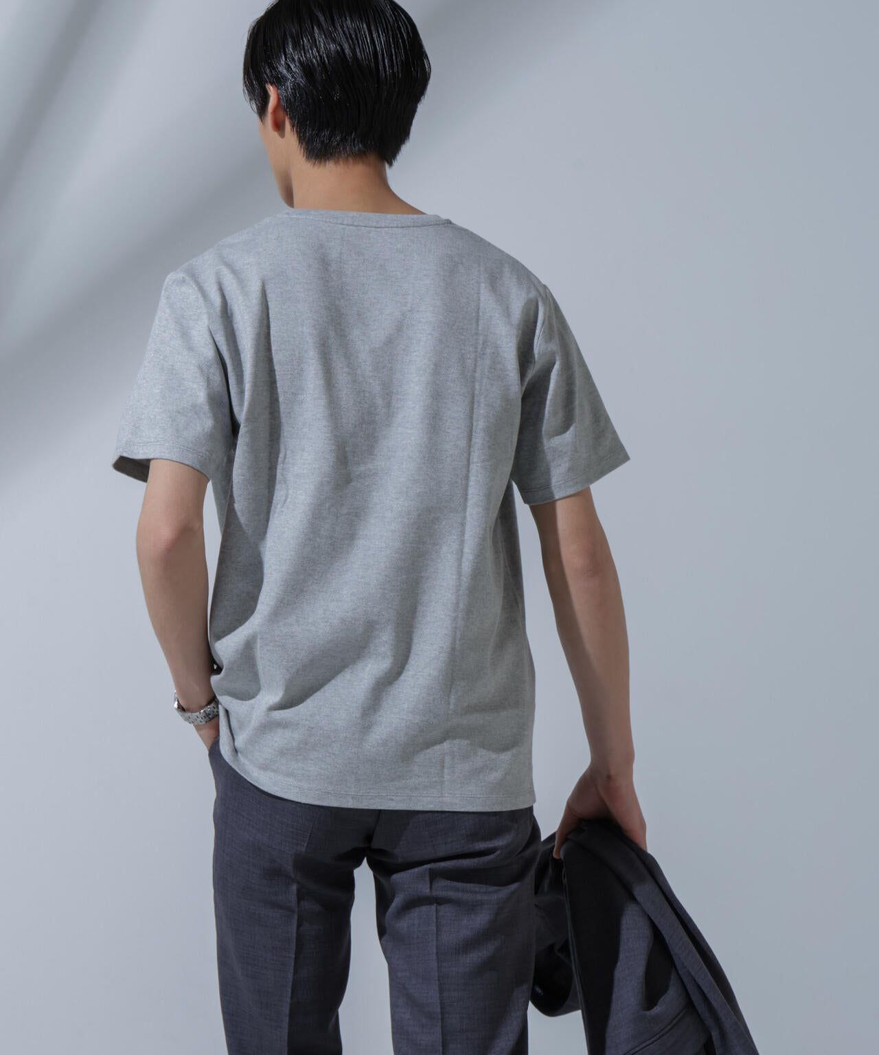 Anti Soaked(R)  汗染み防止 VネックTシャツ