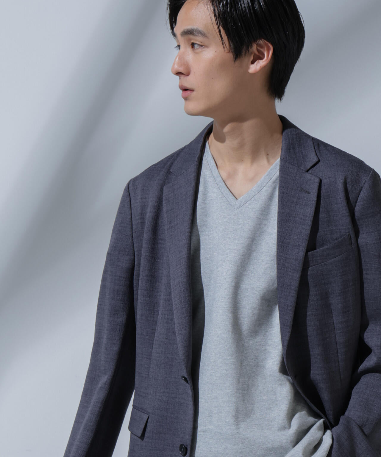 Anti Soaked(R)  汗染み防止 VネックTシャツ