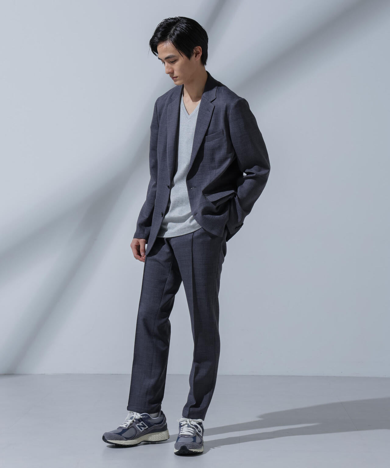 Anti Soaked(R)  汗染み防止 VネックTシャツ