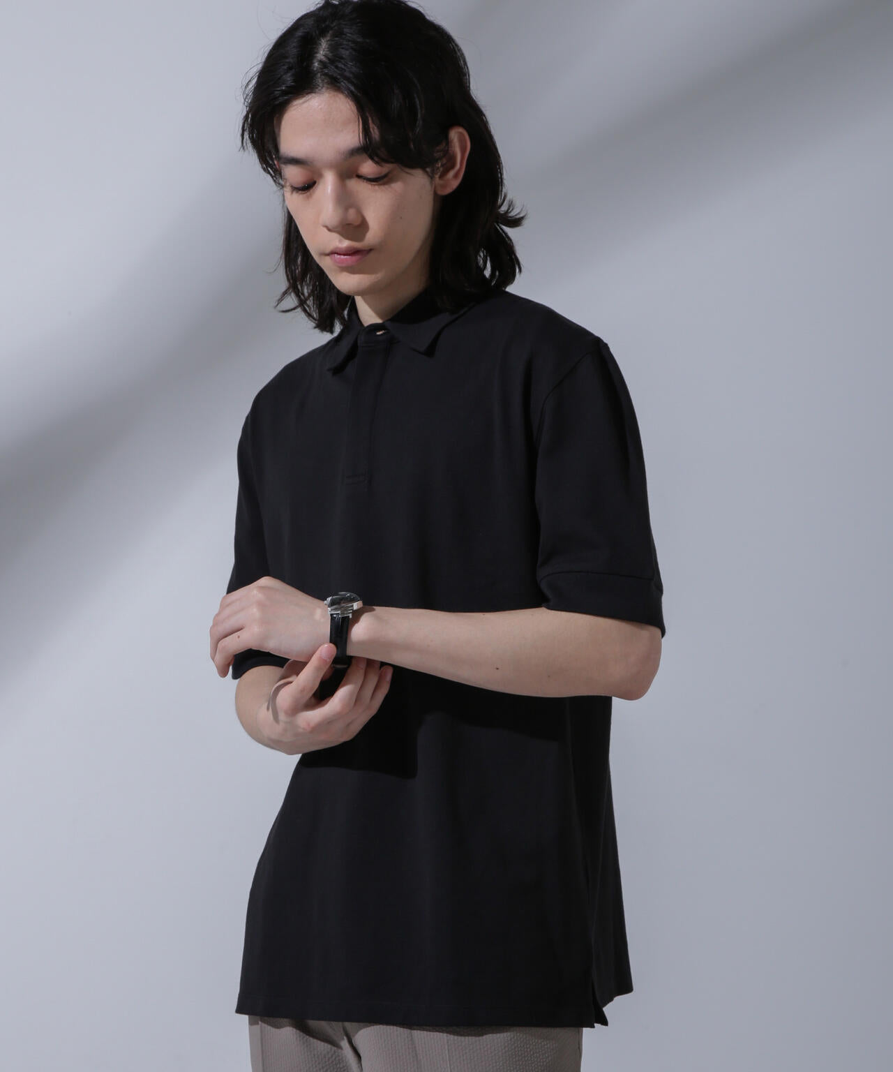 Anti Soaked(R) 汗染み防止 比翼ポロシャツ
