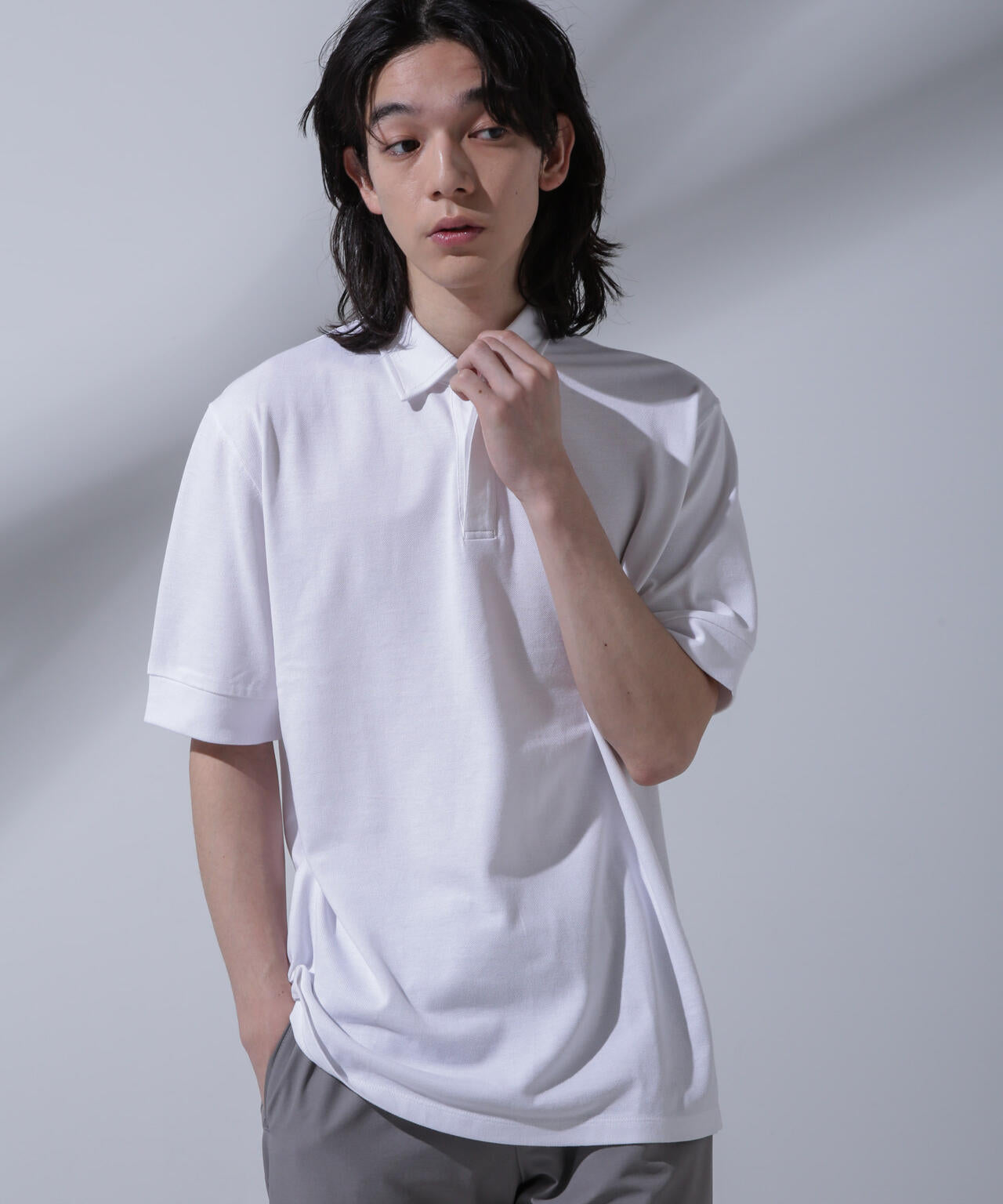 Anti Soaked(R) 汗染み防止 比翼ポロシャツ