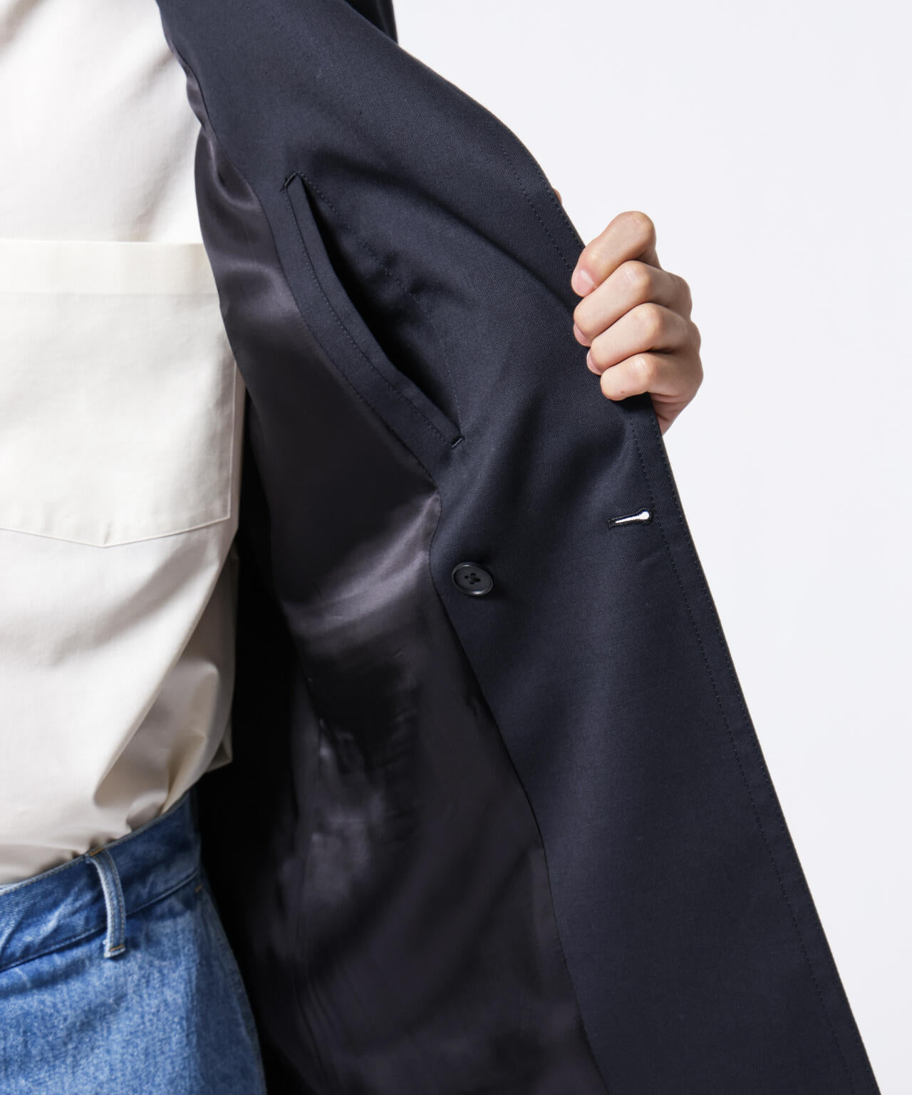 「ASSEMBLANC」VIST Gabardine オーバージャケット