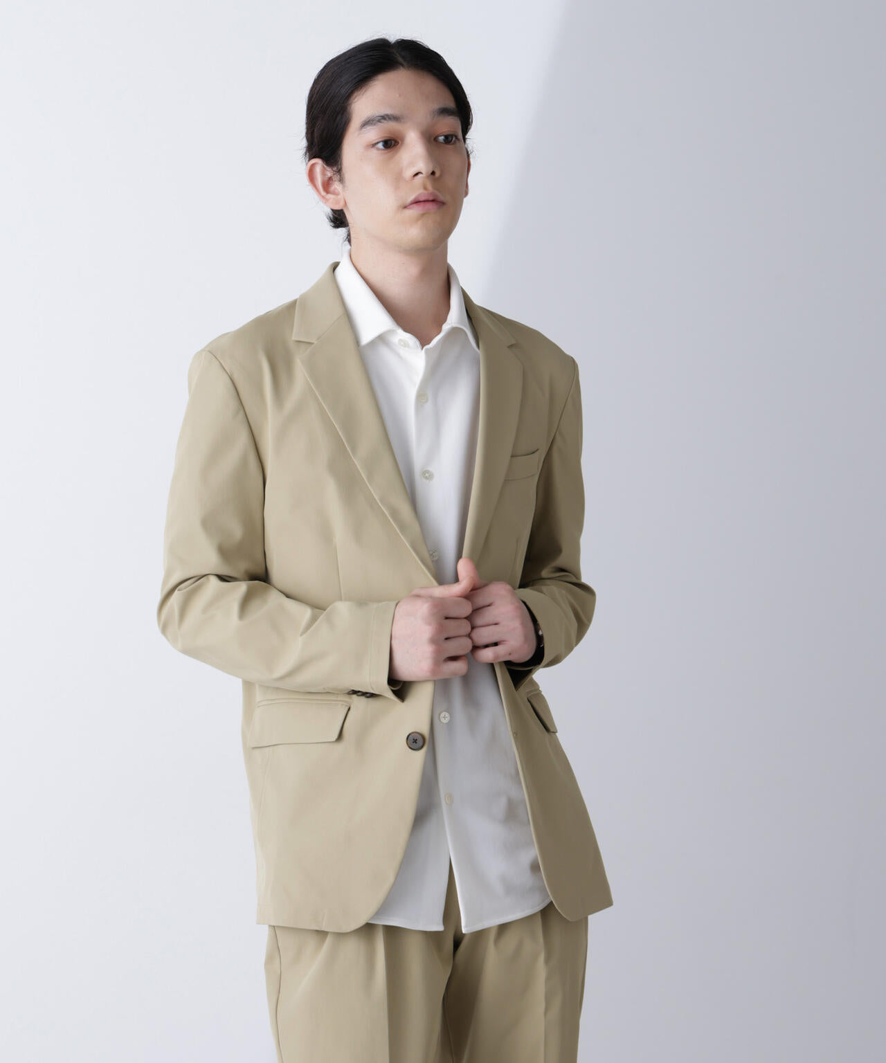 ｢Damerino｣RE;NAPES(R) ツイルストレッチセットアップ