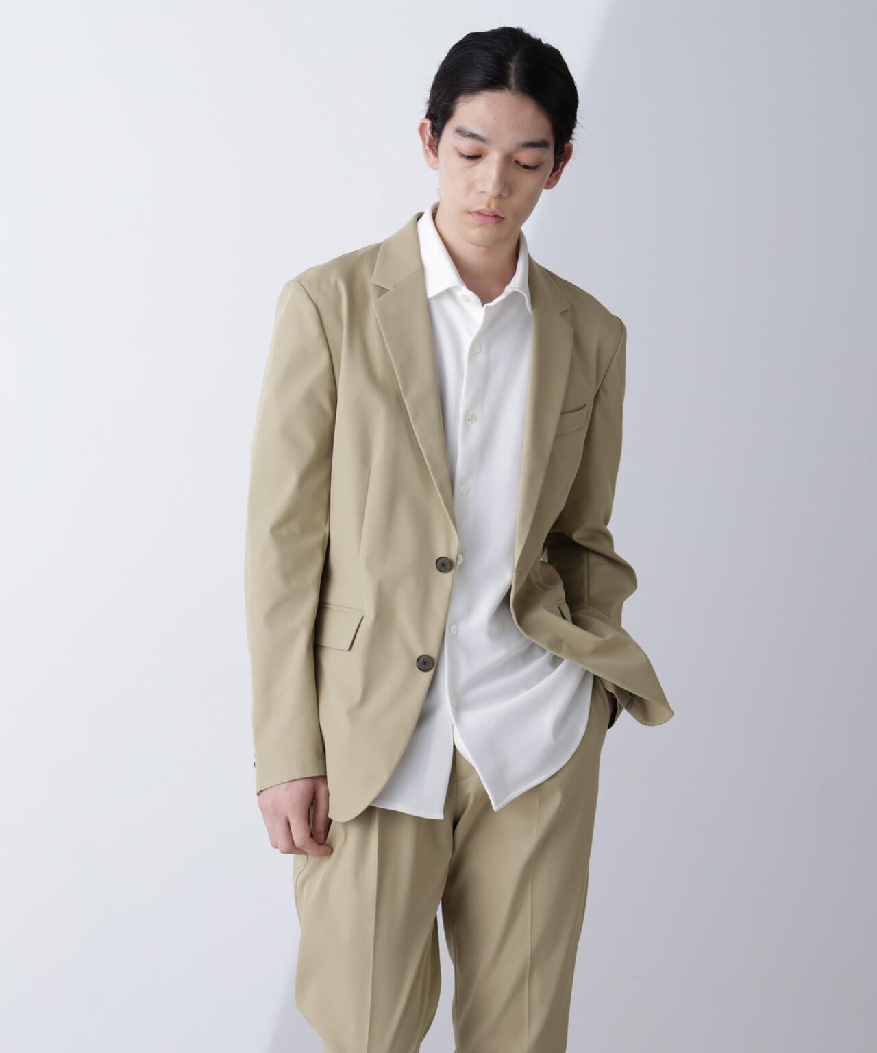｢Damerino｣RE;NAPES(R) ツイルストレッチセットアップ