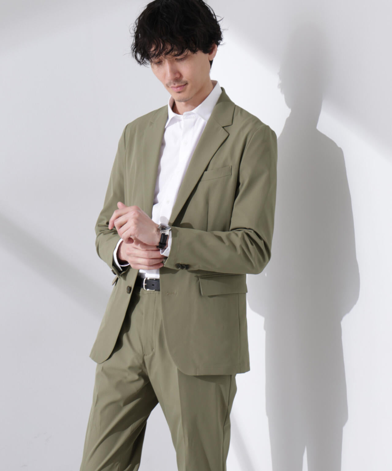 ｢Damerino｣RE;NAPES(R) ツイルストレッチセットアップ