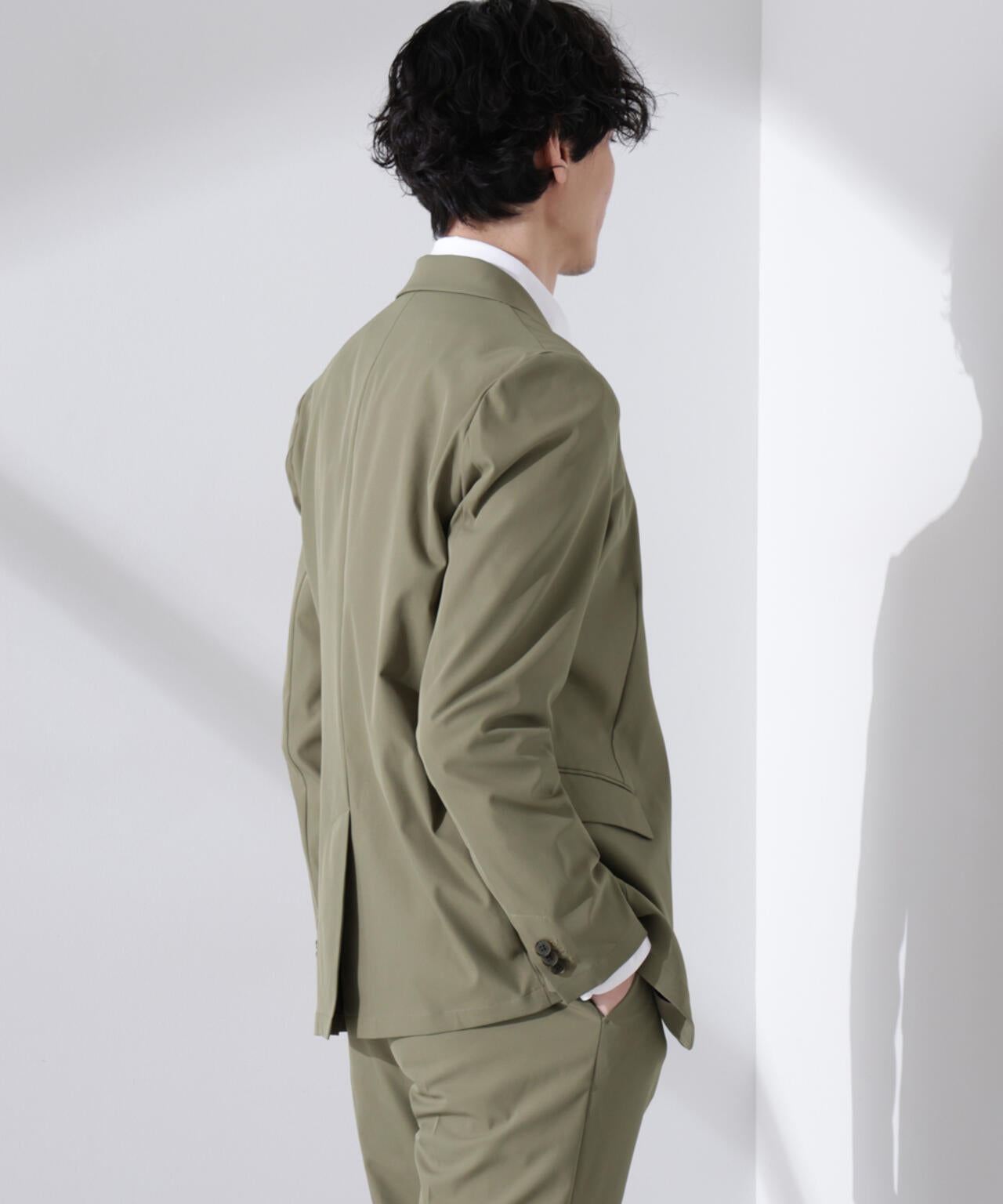 ｢Damerino｣RE;NAPES(R) ツイルストレッチセットアップ