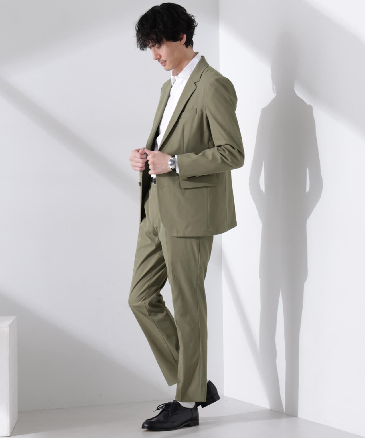｢Damerino｣RE;NAPES(R) ツイルストレッチセットアップ
