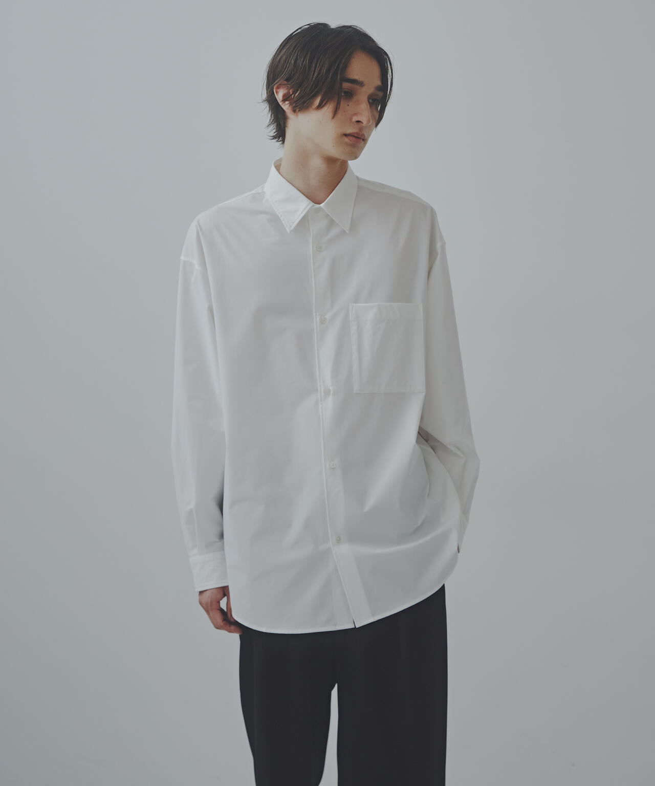 「Commonuse」SOLOTEX リラクシングプレーンシャツ